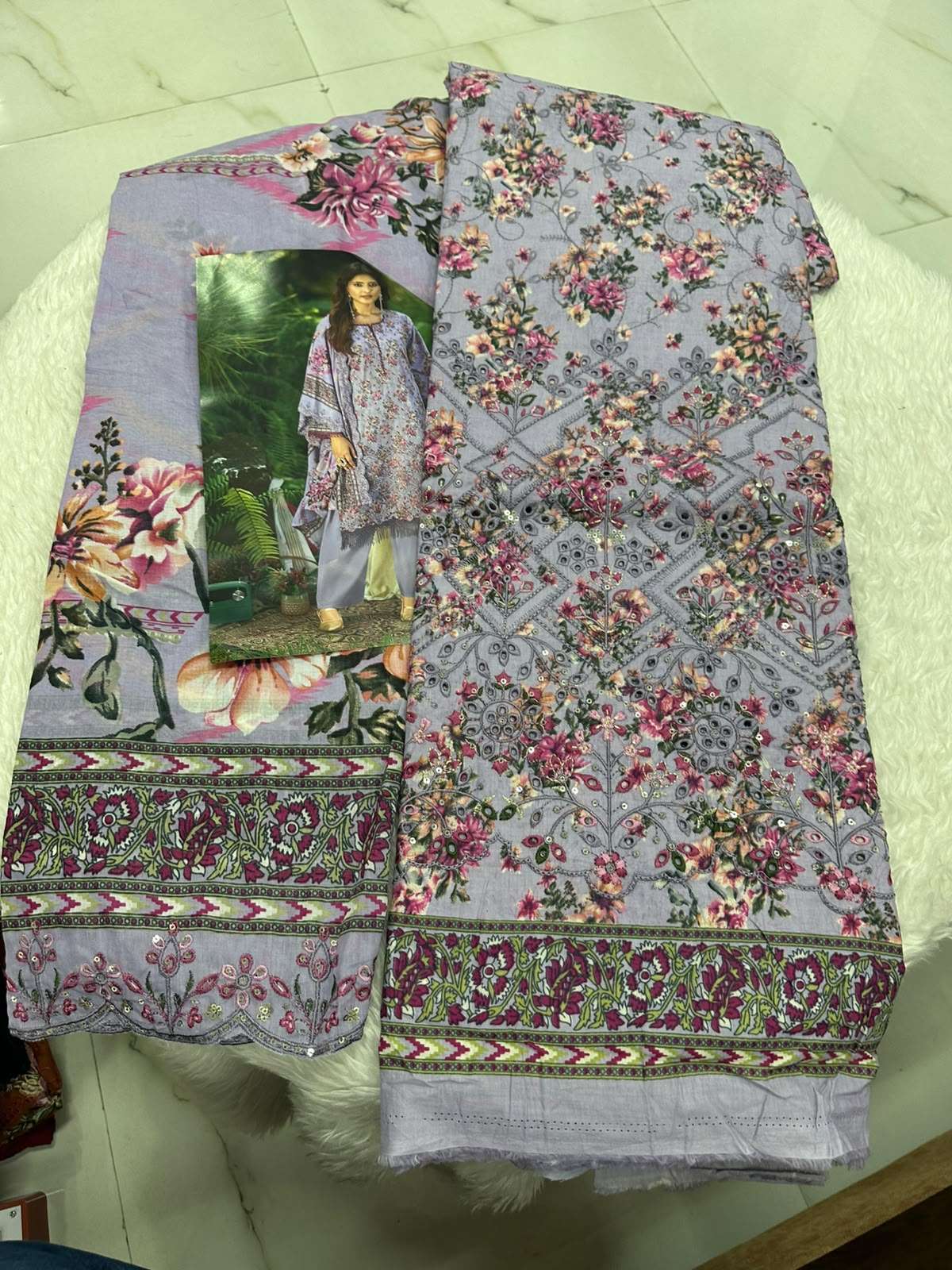 Falah Premium Cotton Collection Code - 50210 by Falah Designer Suits - 01 - 08 A