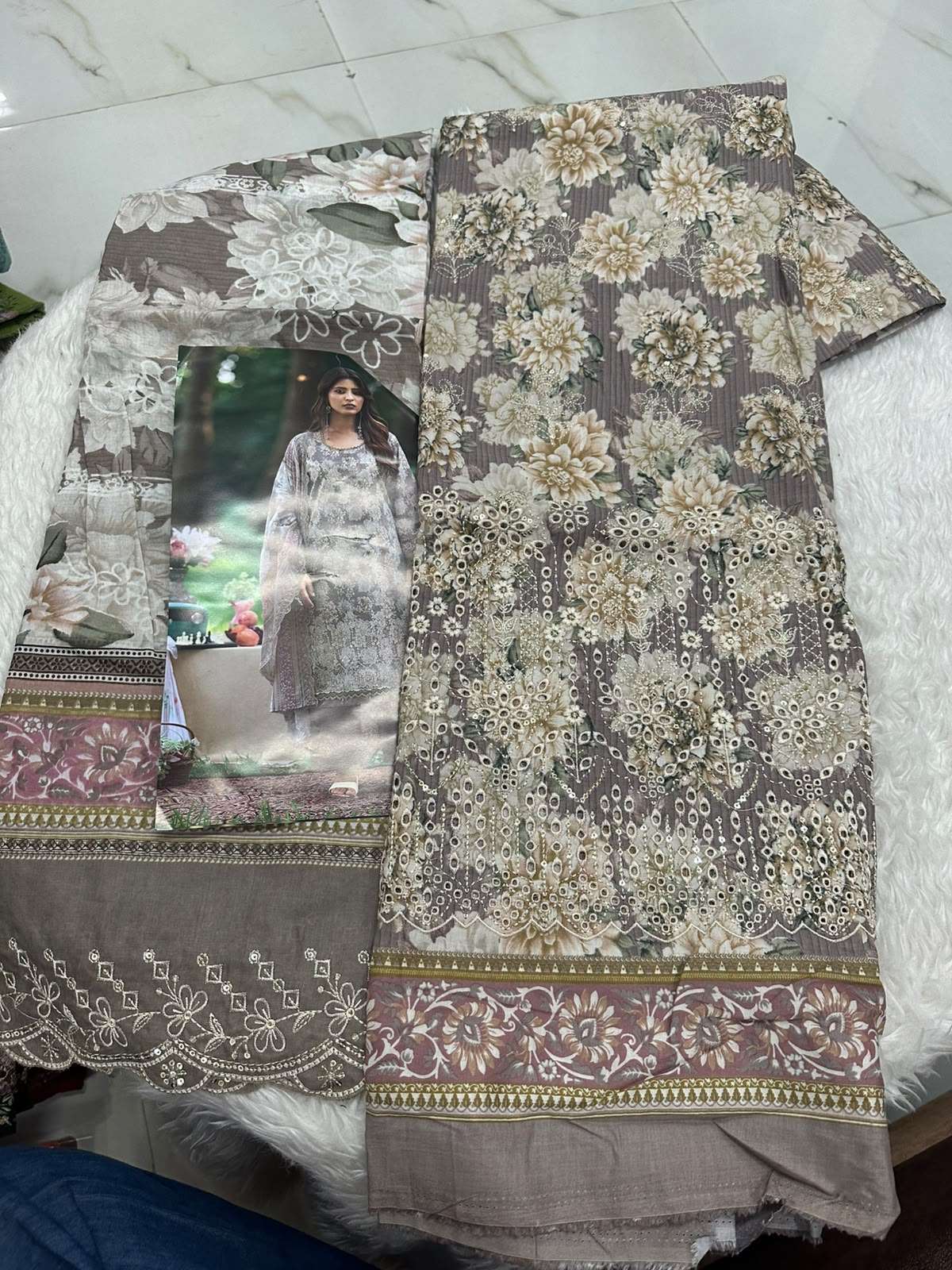 Falah Premium Cotton Collection Code - 50210 by Falah Designer Suits - 01 - 08 B