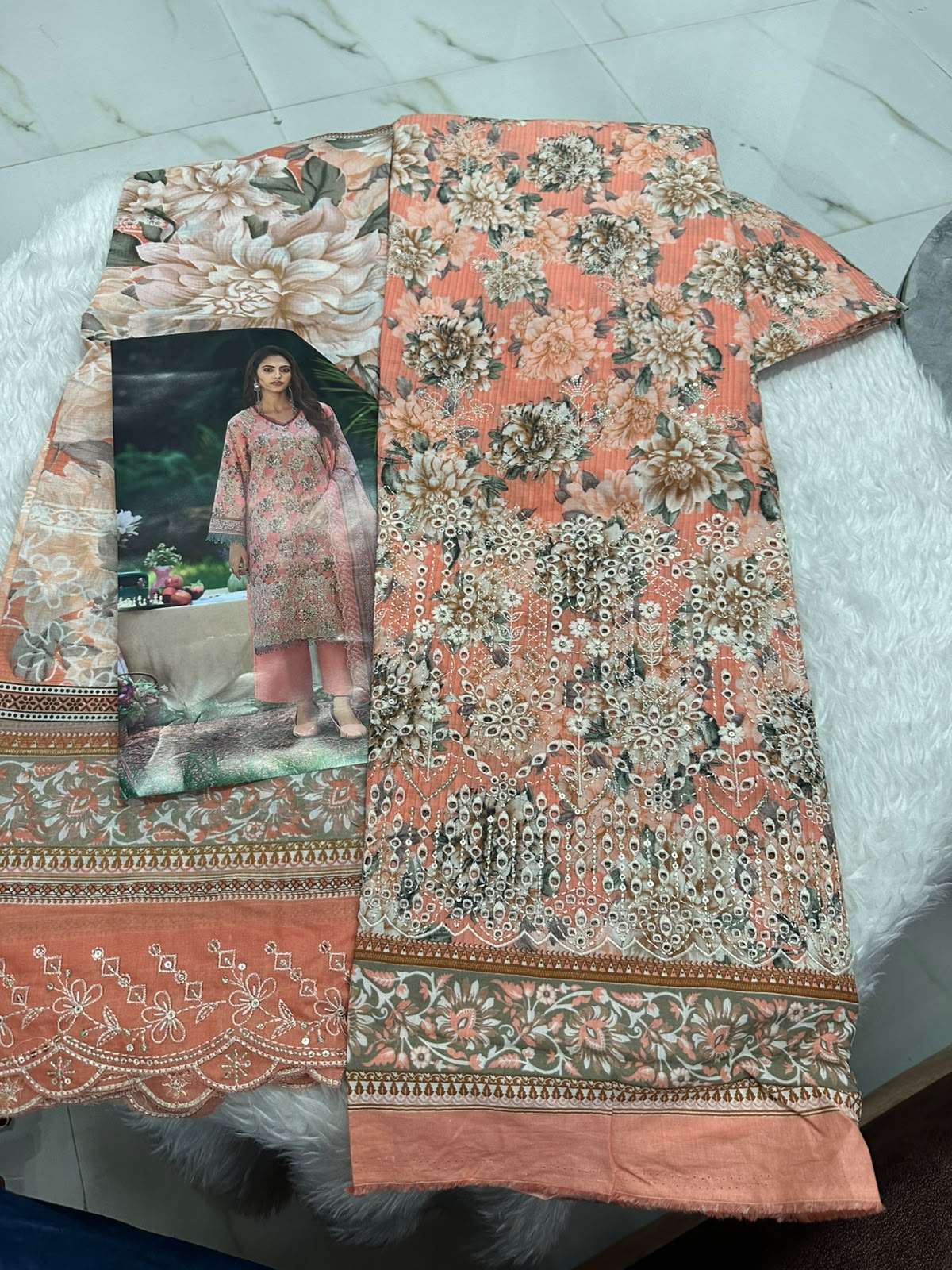 Falah Premium Cotton Collection Code - 50210 by Falah Designer Suits - 06