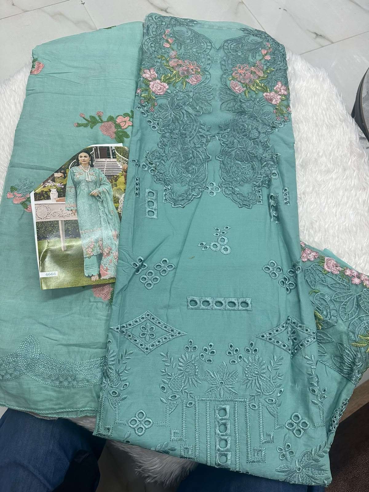 Falah Premium Cotton Collection Code - 50222 by Falah Designer Suits - 01 - 06 A