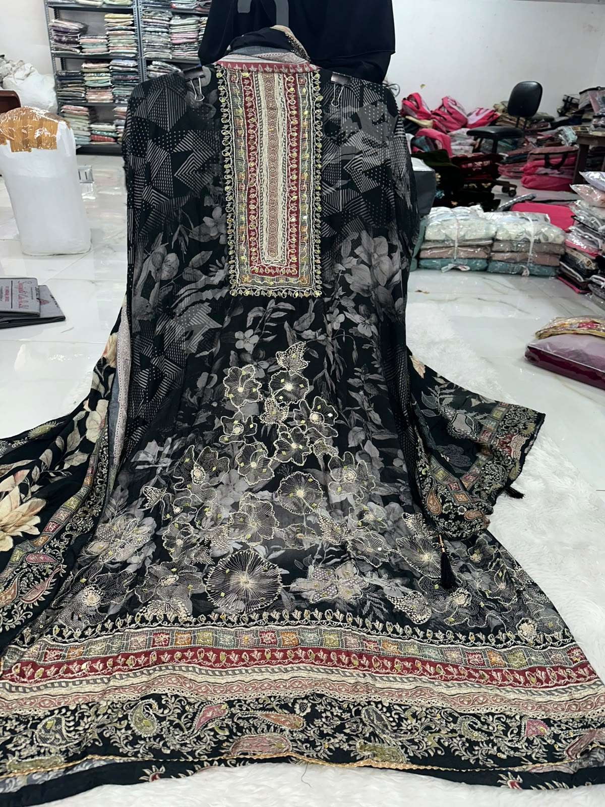Falah Premium Maslin Collection Code - 50223 by Falah Designer Suits - 01