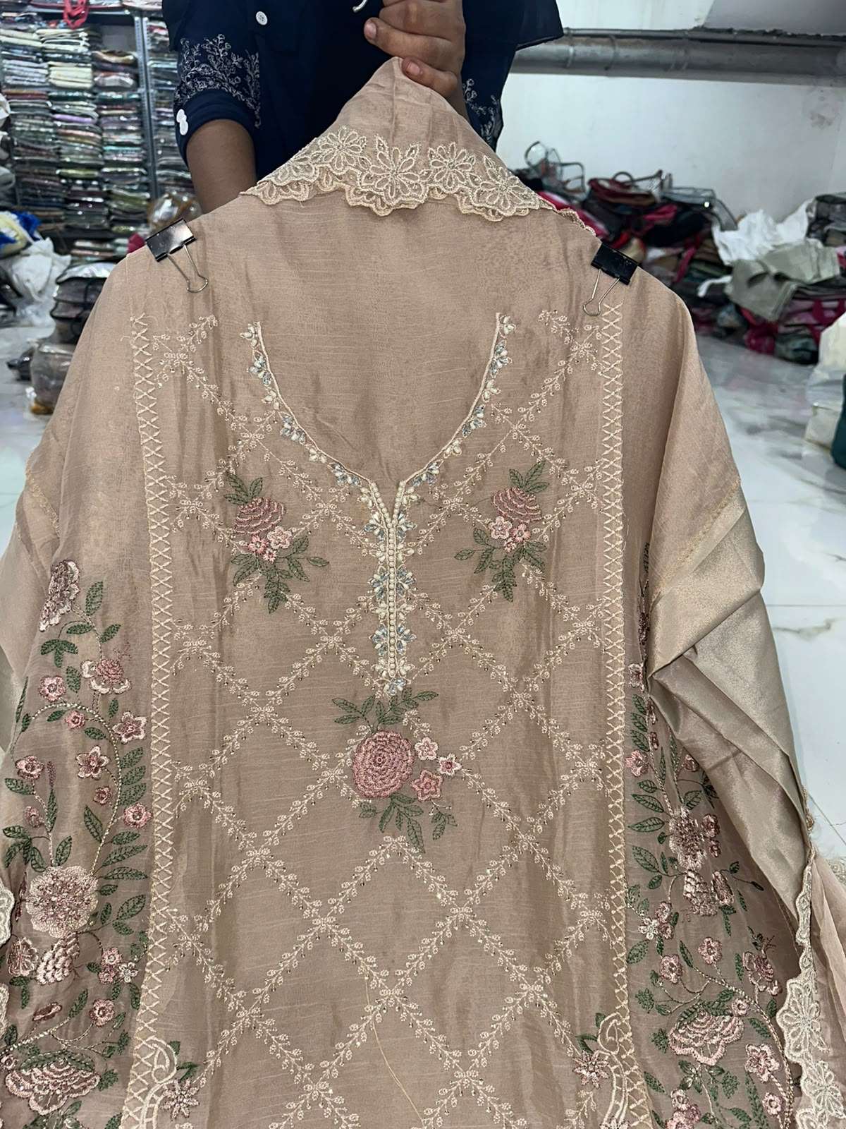 Falah Premium Party Wear Collection Code - 50193 By Falah Designer Suits - 04