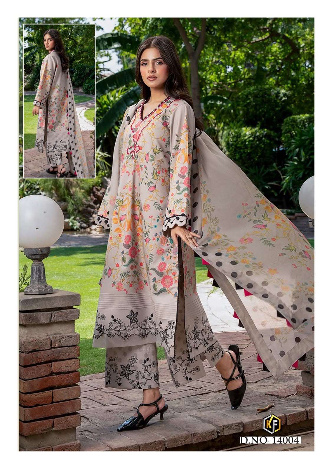 KANEEZ HEAVY COTTON LUXURY COLLECTION VOL- 14 BY KEVAL FAB - 04