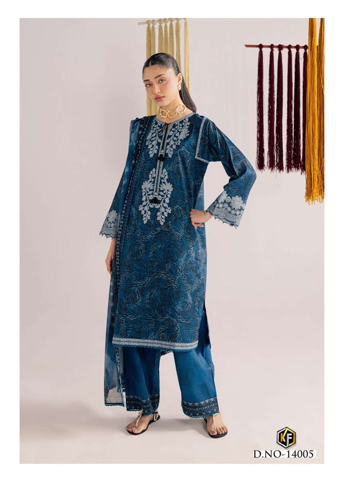 KANEEZ HEAVY COTTON LUXURY COLLECTION VOL- 14 BY KEVAL FAB - 05