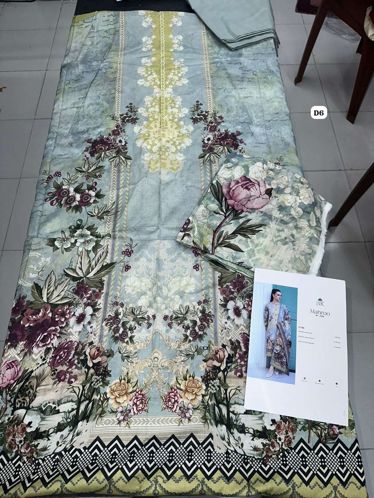 MAHROO PRINTED LAWN COLLECTION OPEN PICS BY JADE - 03