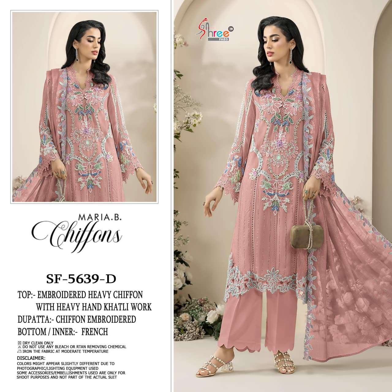 MARIA B CHIFFONS D NO. SF - 5639 BY SHREE FABS - 04