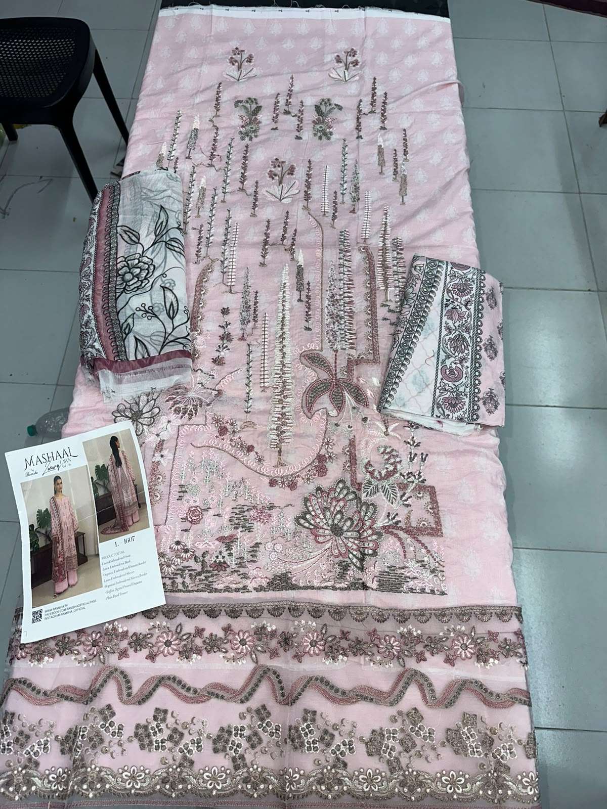 MASHAAL LUXURY LAWN VOL - 16 BY RAMSHA - 03