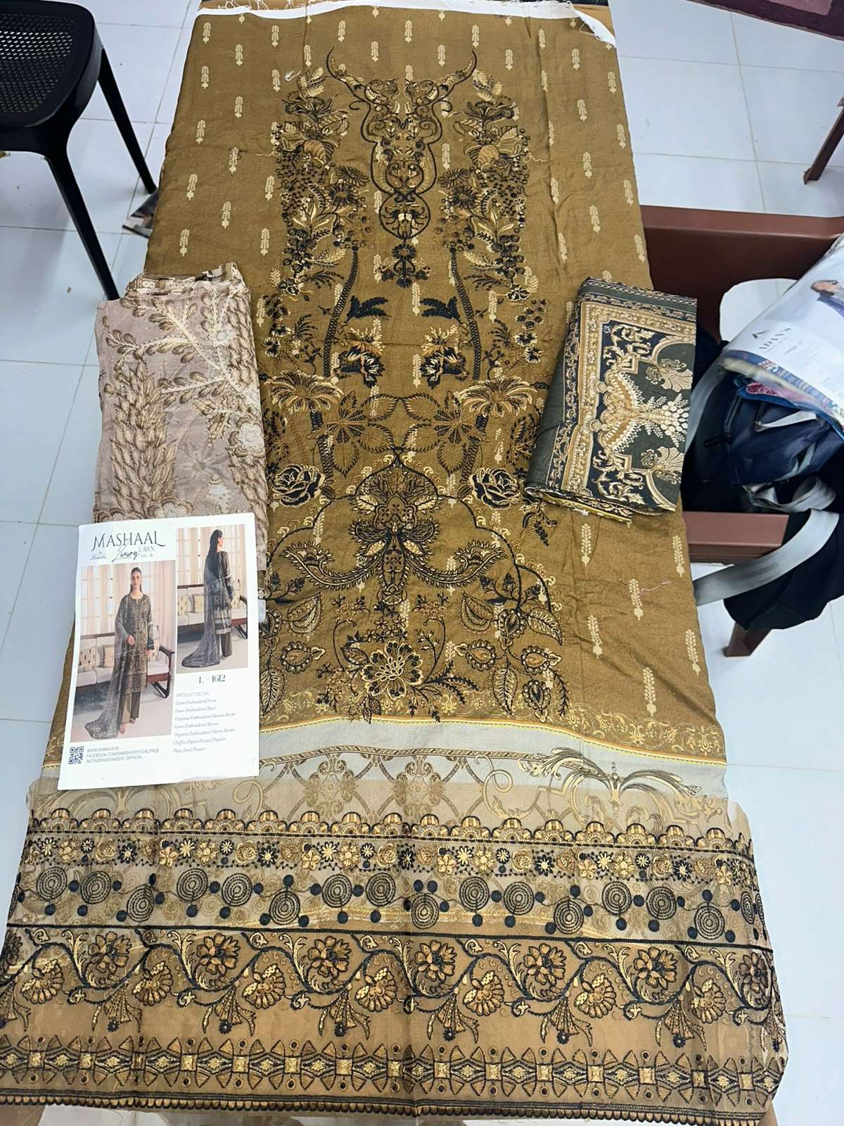 MASHAAL LUXURY LAWN VOL 16 by RAMSHA-06