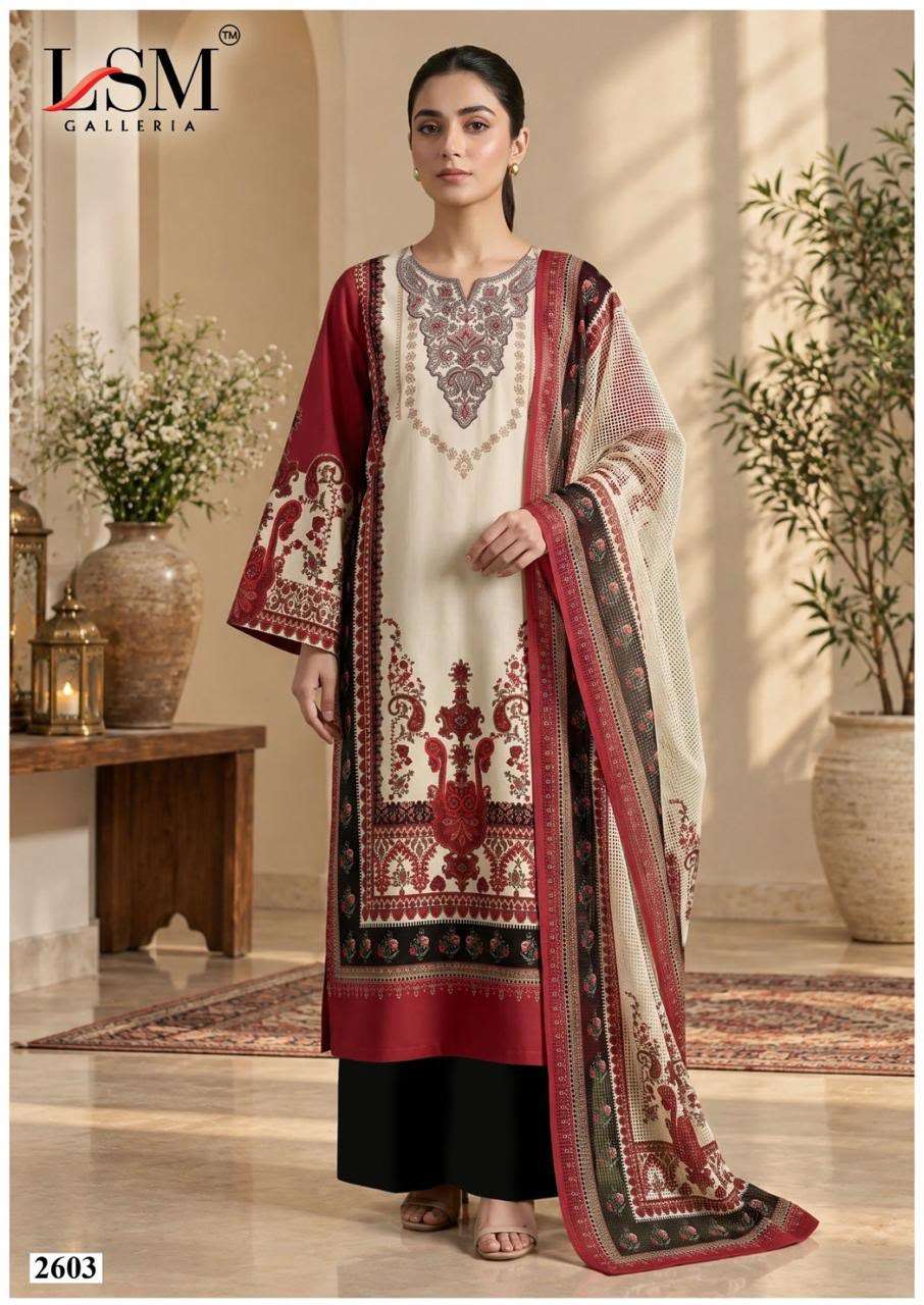 PARIAN DREAM HEAVY LUXURY LAWN COLLECTION VOL - 26 BY LSM GALLERIA - 03