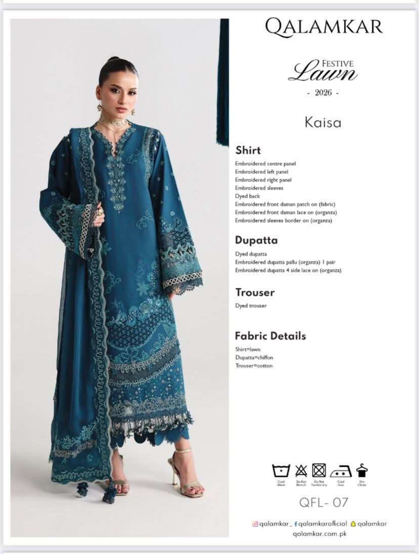 Qalamkar Festive Lawn Collection 2026-08