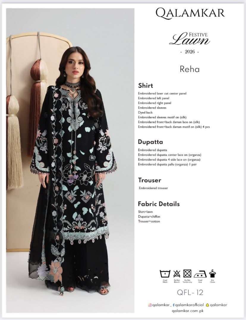 Qalamkar Festive Lawn Collection 2026-10