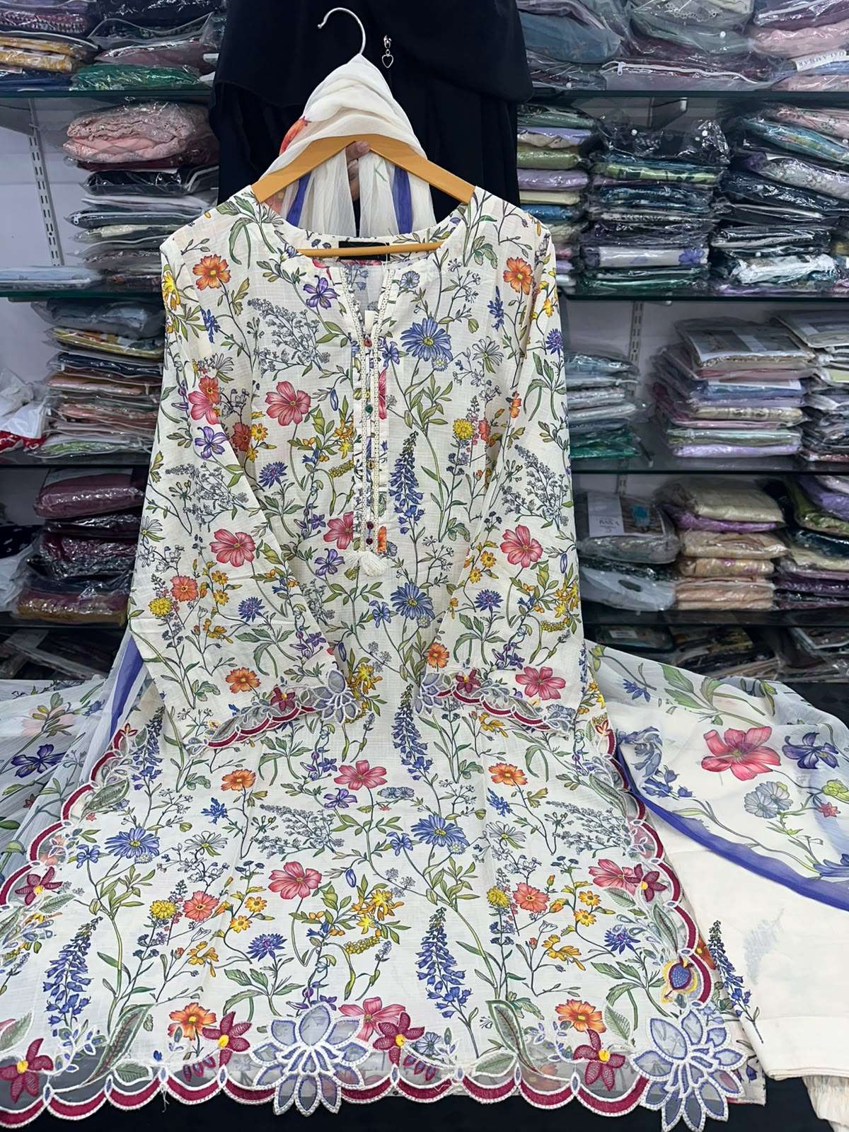 RAYA EMBROIDERED FESTIVE LAWN COLLECTION VOL- 02 BY SADABAHAR - 05