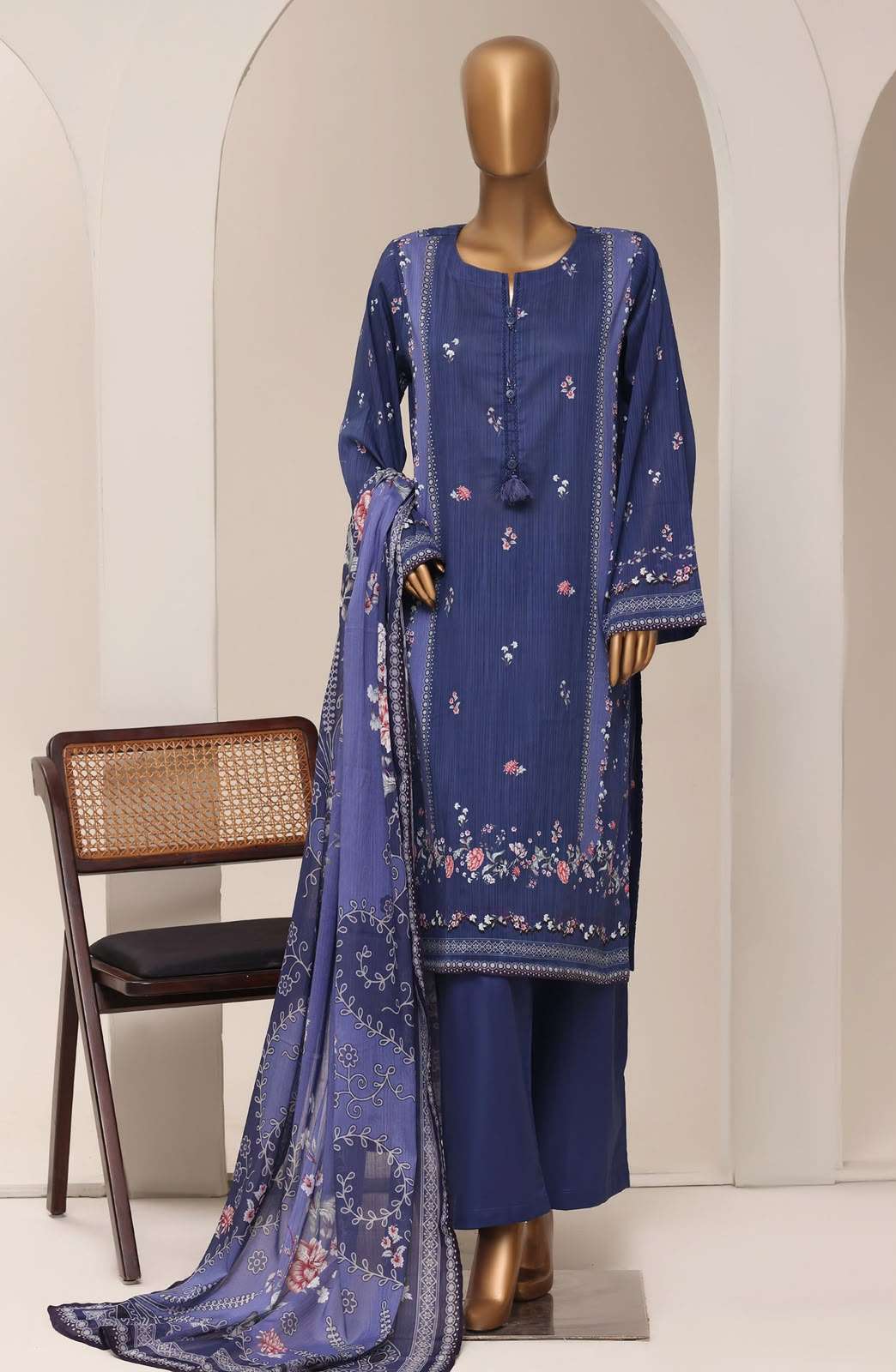 READY TO WEAR PRINTED LAWN COLLECTION VOL - 13 BY SADABAHAR - 04