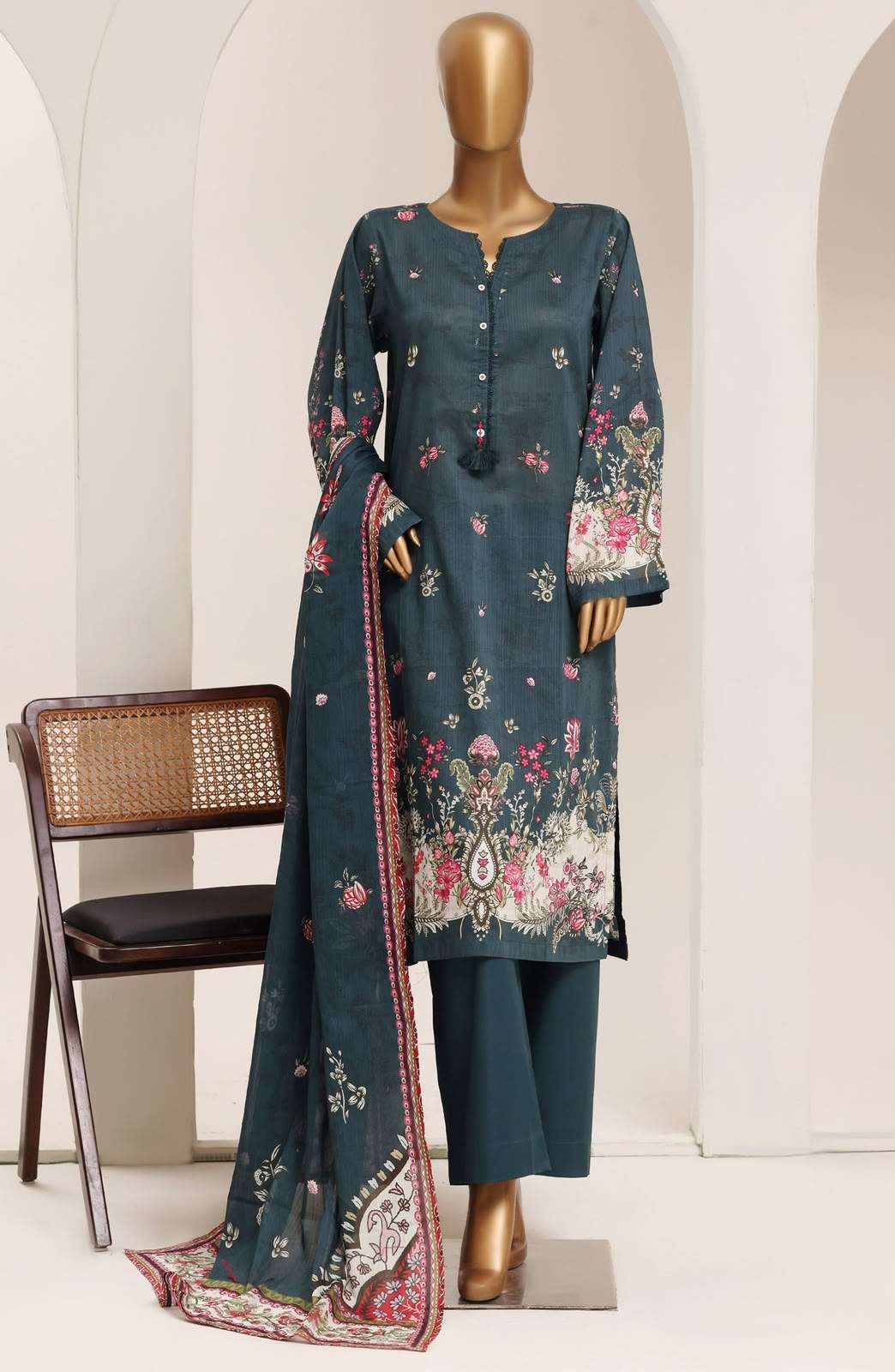 READY TO WEAR PRINTED LAWN COLLECTION VOL - 13 BY SADABAHAR - 05