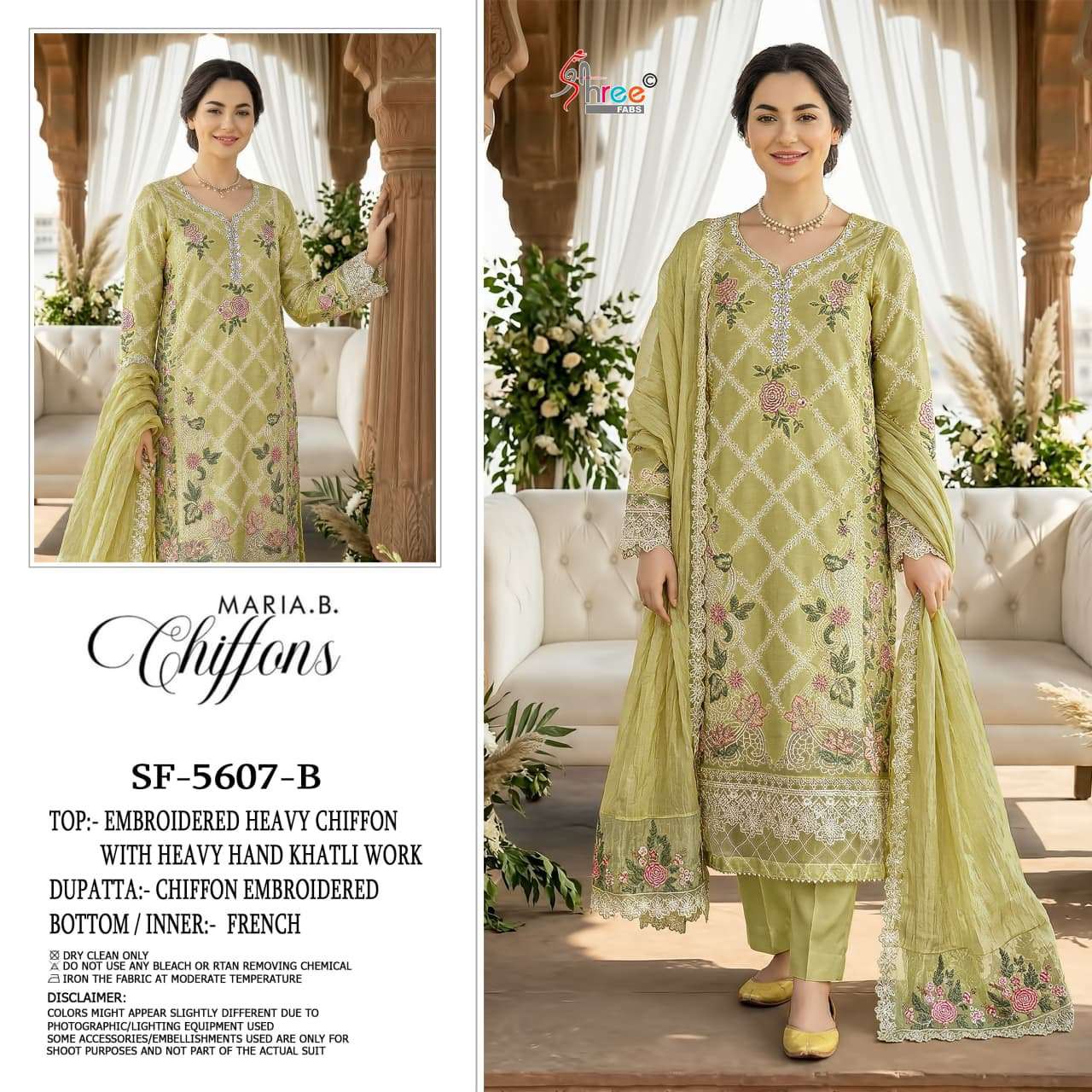 SF 5608 Maria b Chiffon by Shree-03
