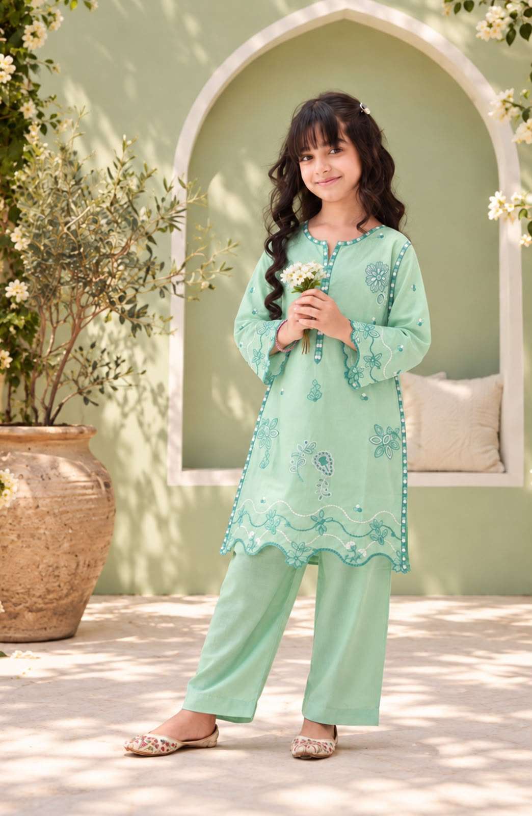 Titliyan Aangan Main Kids Collection By Amna Khadija Pret - 07