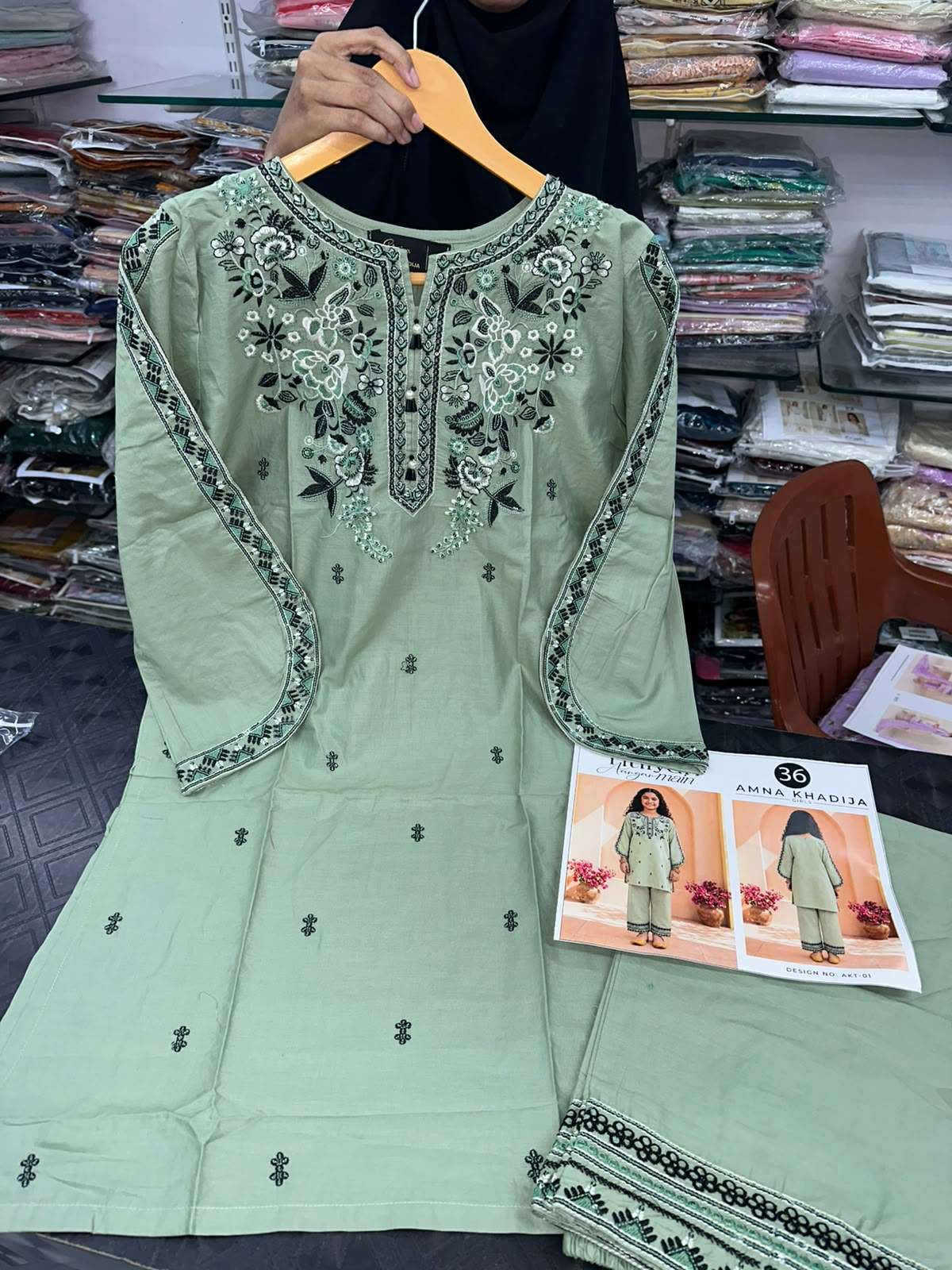 Titliyan Aangan Main Kids Collection Open Pics By Amna Khadija Pret - 11
