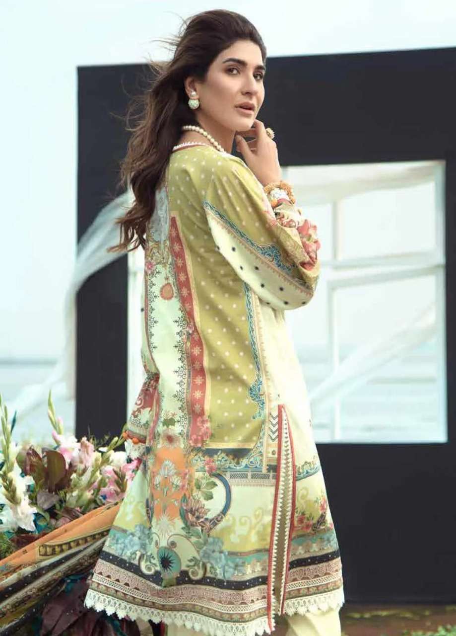 Firdous Fashion Embroidered Lawn Unstitched 3 Piece Suit FR20LS 19527 Luxury Collection