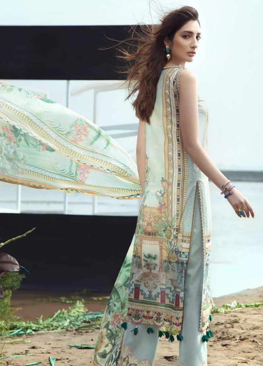 Firdous Fashion Embroidered Lawn Unstitched 3 Piece Suit FR20LS 19532 Luxury Collection