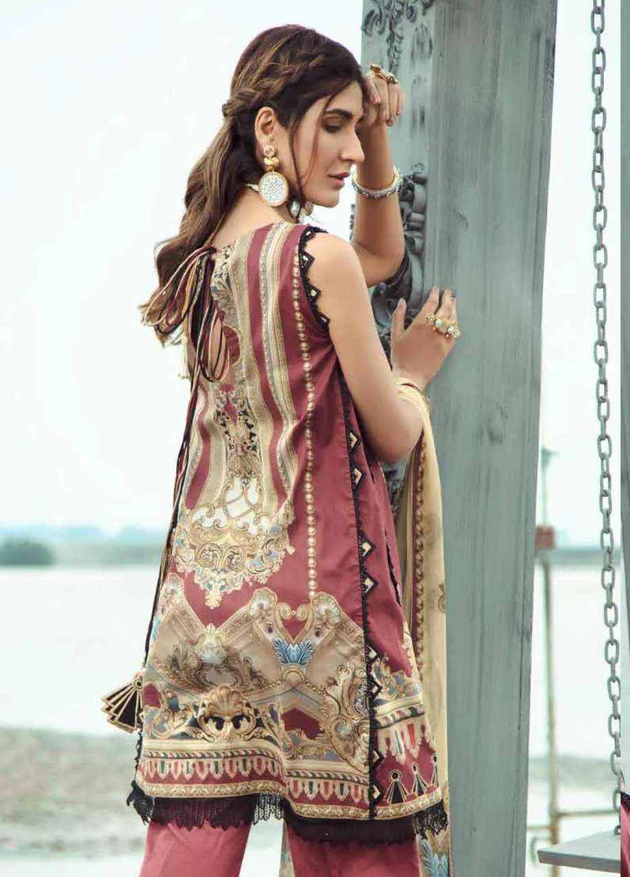 Firdous Fashion Embroidered Lawn Unstitched 3 Piece Suit FR20LS 19540 Luxury Collection