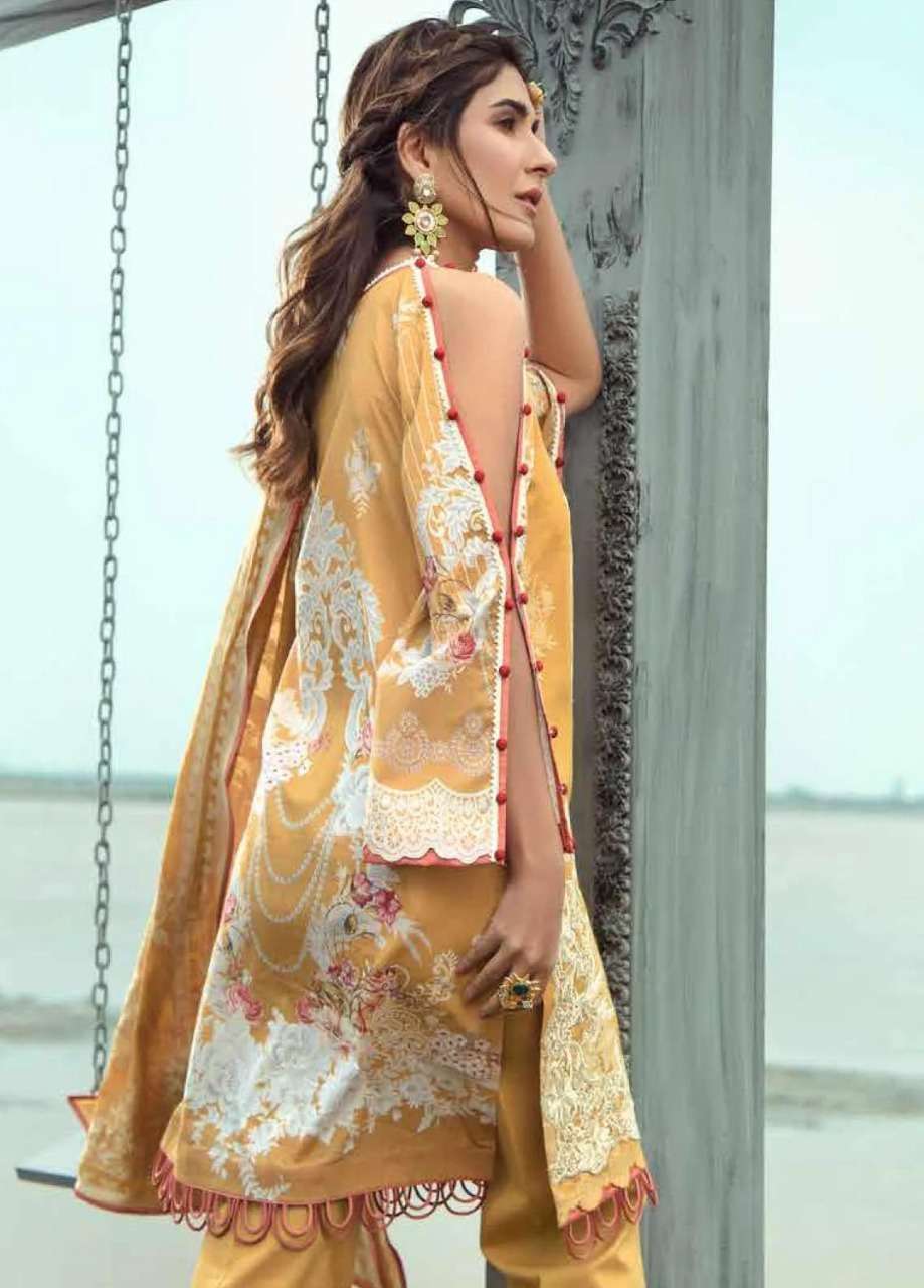 Firdous Fashion Embroidered Lawn Unstitched 3 Piece Suit FR20LS 19544 Luxury Collection