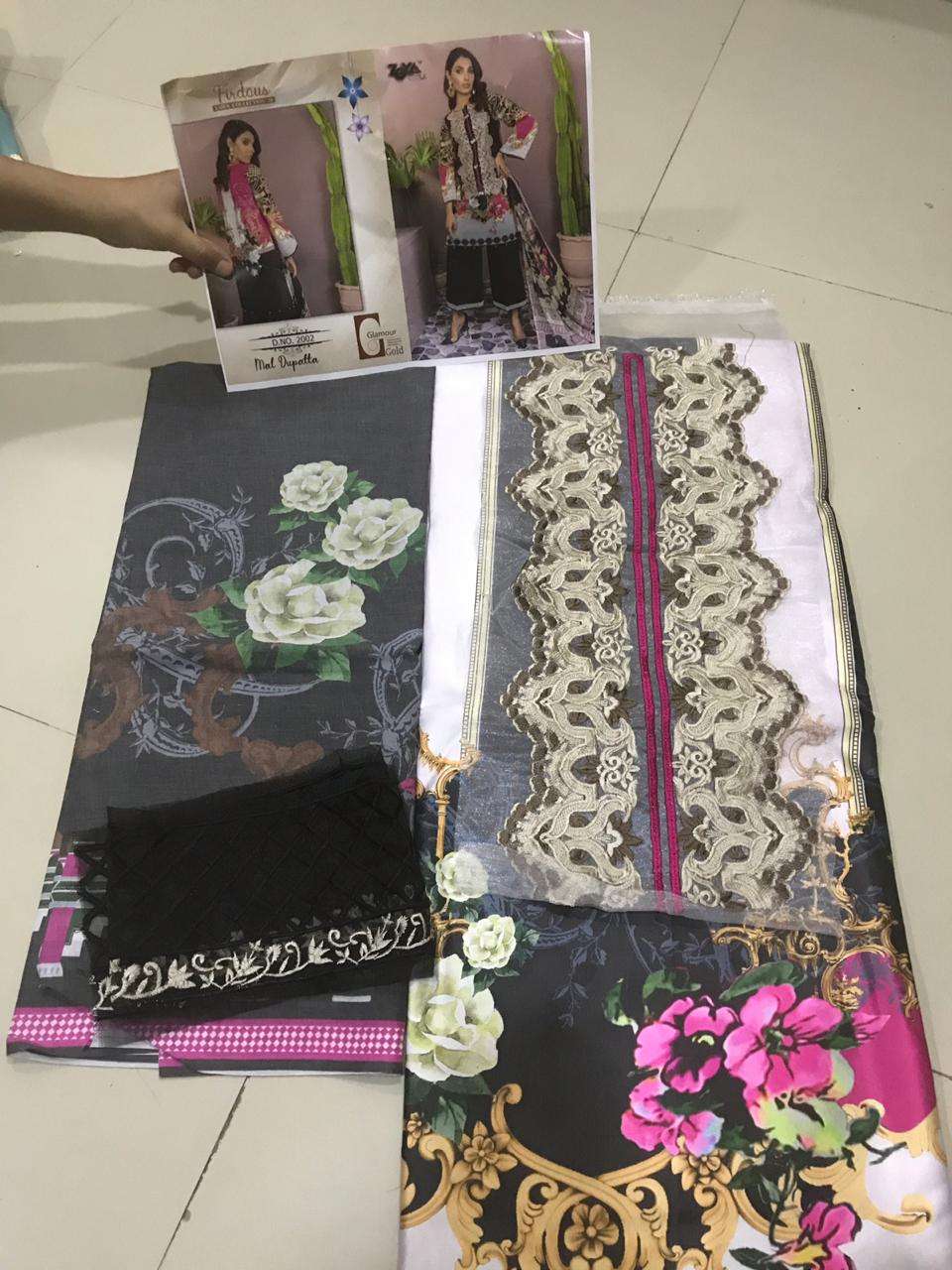 Firdous Lawn Collection by Zoya Suits 2002
