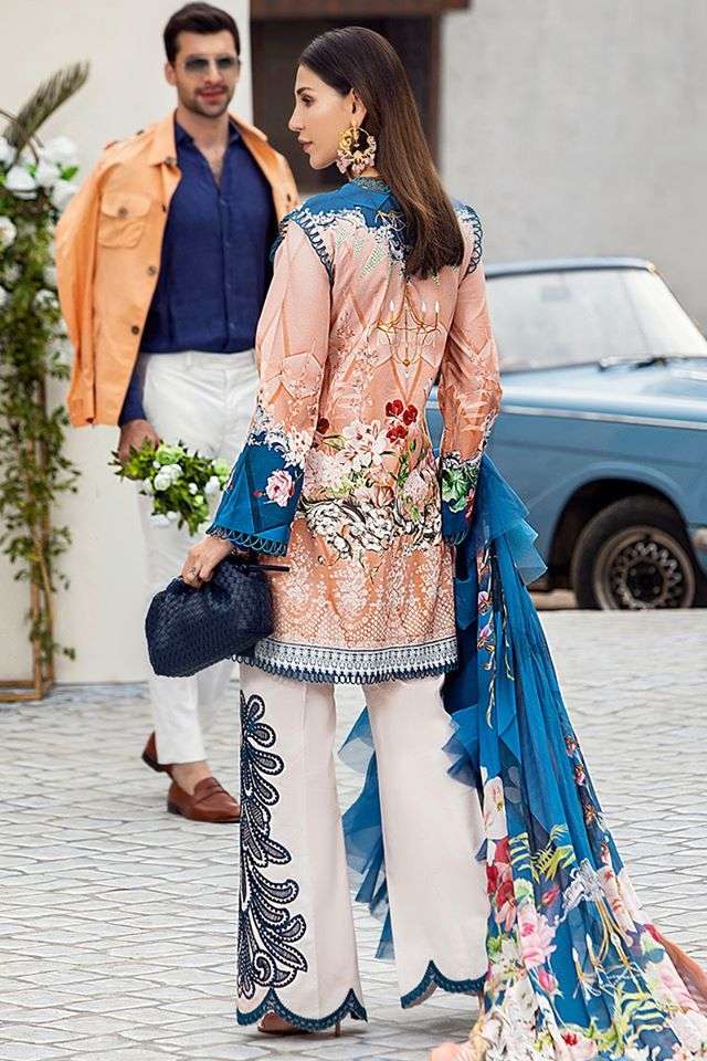 Mushq Embroidered Lawn Unstitched 3 Piece Suit MQ20S 01 - Spring / Summer Collection