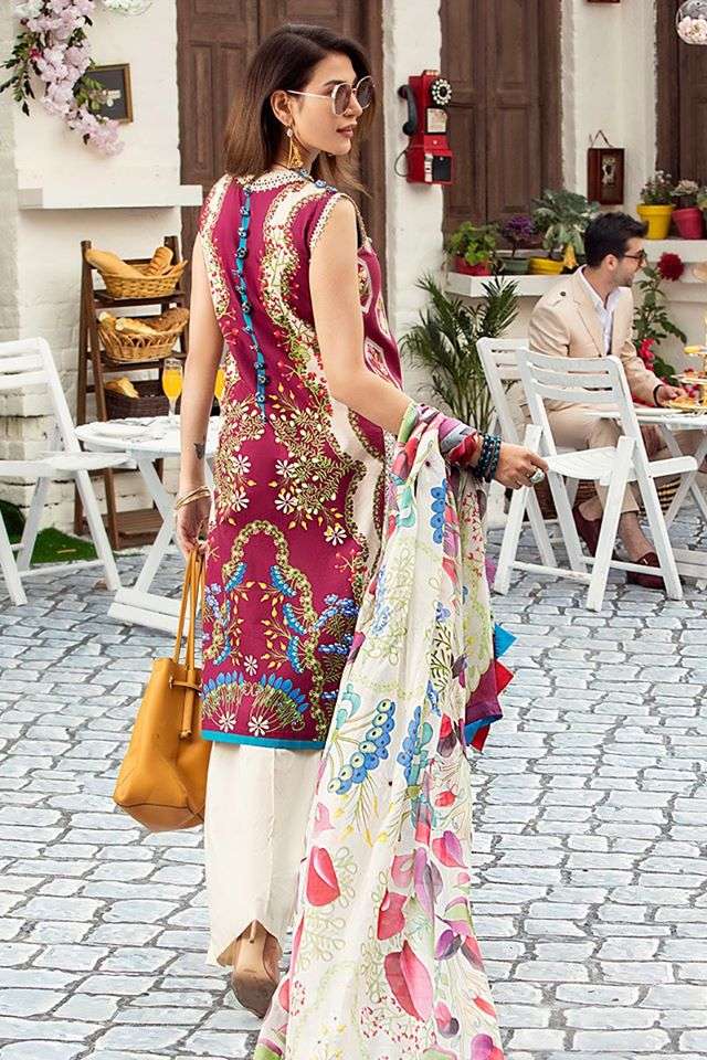 Mushq Embroidered Lawn Unstitched 3 Piece Suit MQ20S 02 - Spring / Summer Collection