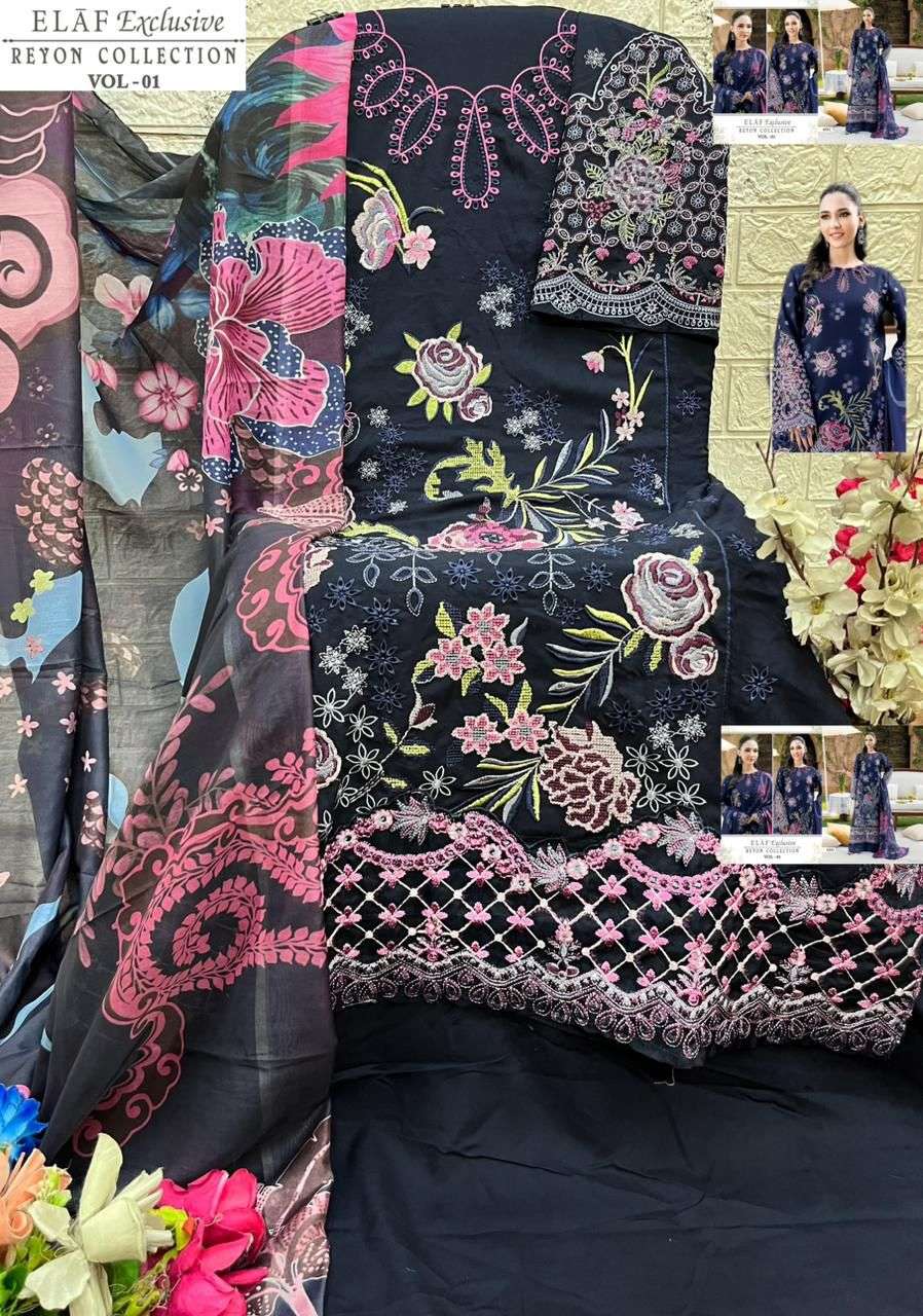 ELAF EXCLUSIVE REYON COLLECTION VOL-01 BY SHREE - 06