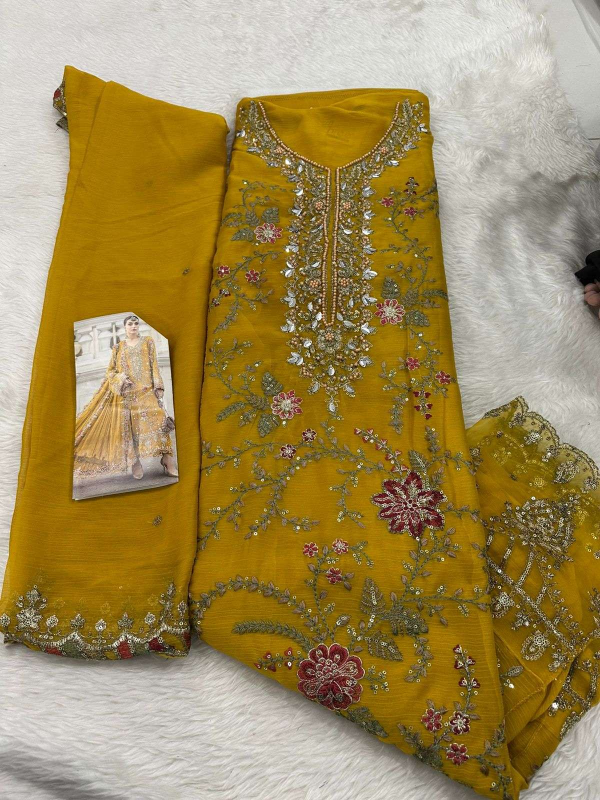 Falah Premium Party Wear Collection Code 30638 by Falah Designer-02