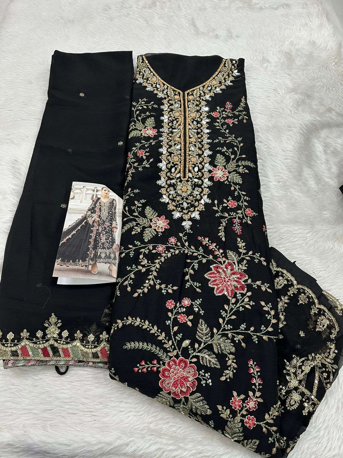 Falah Premium Party Wear Collection Code 30638 by Falah Designer-04