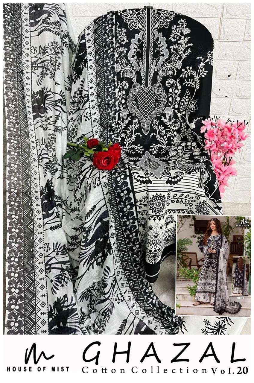 GHAZAL COTTON COLLECTION VOL - 20 BY HOUSE OF MIST - 02