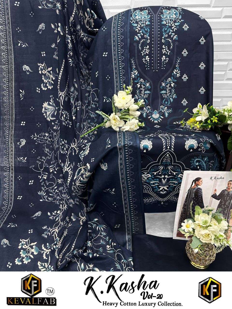 K KASHA VOL - 20 BY KEVAL FAB - 05