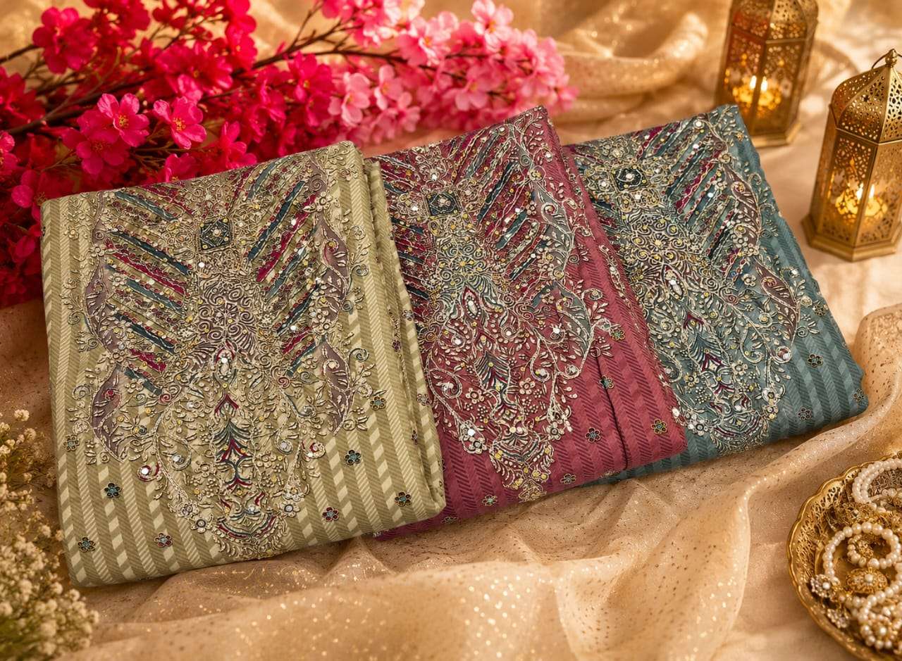 DESIGN NO. KT - 346 BY SHREE FABS - 01 - 03